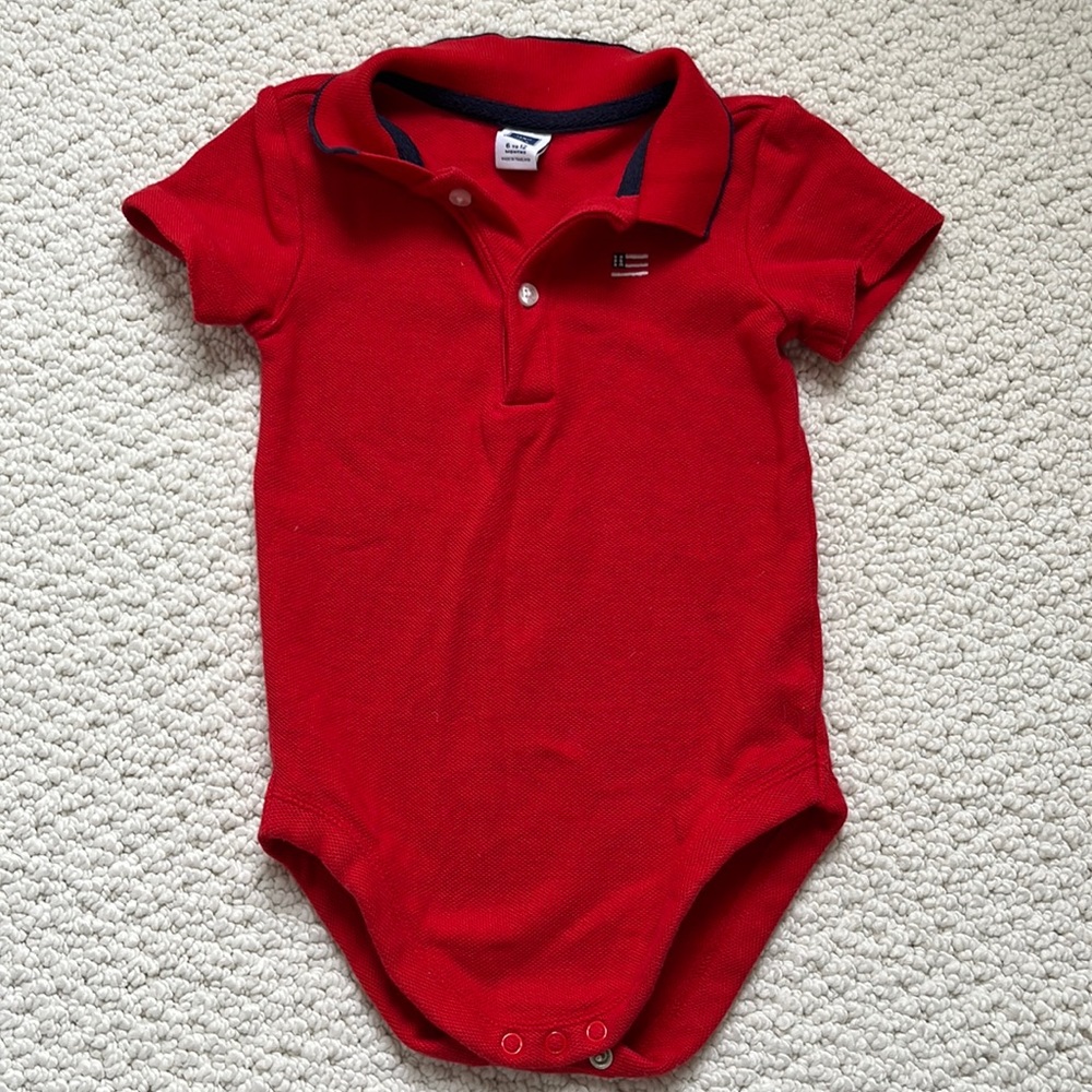 Janie and Jack red top
